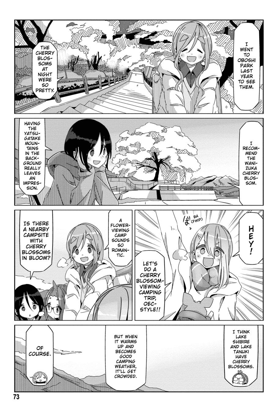 Yurucamp chapter 55 page 19