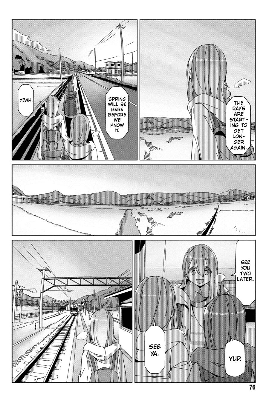 Yurucamp chapter 55 page 22