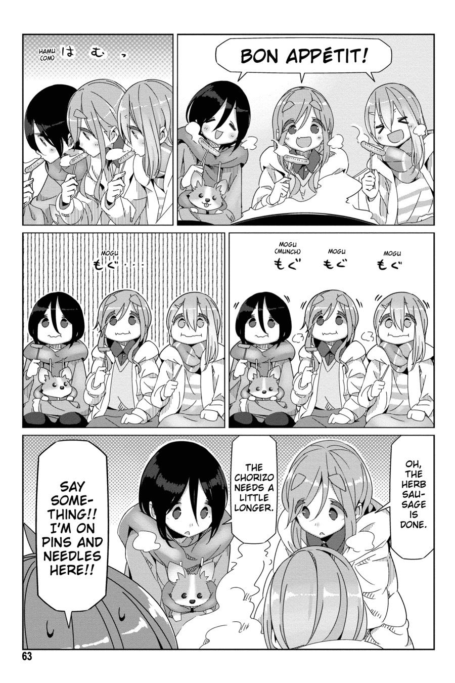 Yurucamp chapter 55 page 9