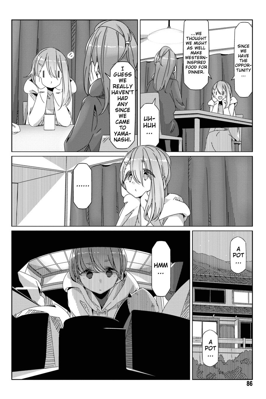 Yurucamp chapter 56 page 6