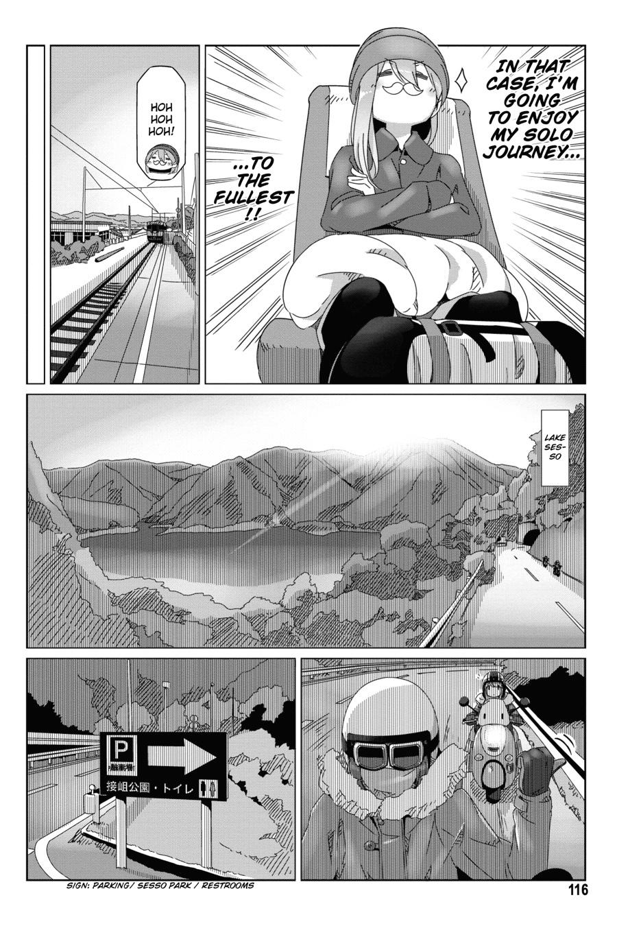 Yurucamp chapter 57 page 10