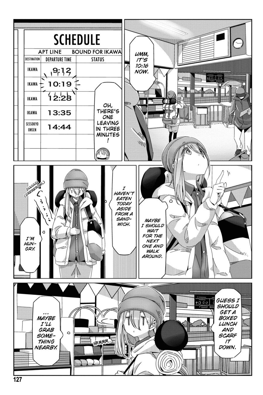 Yurucamp chapter 57 page 21