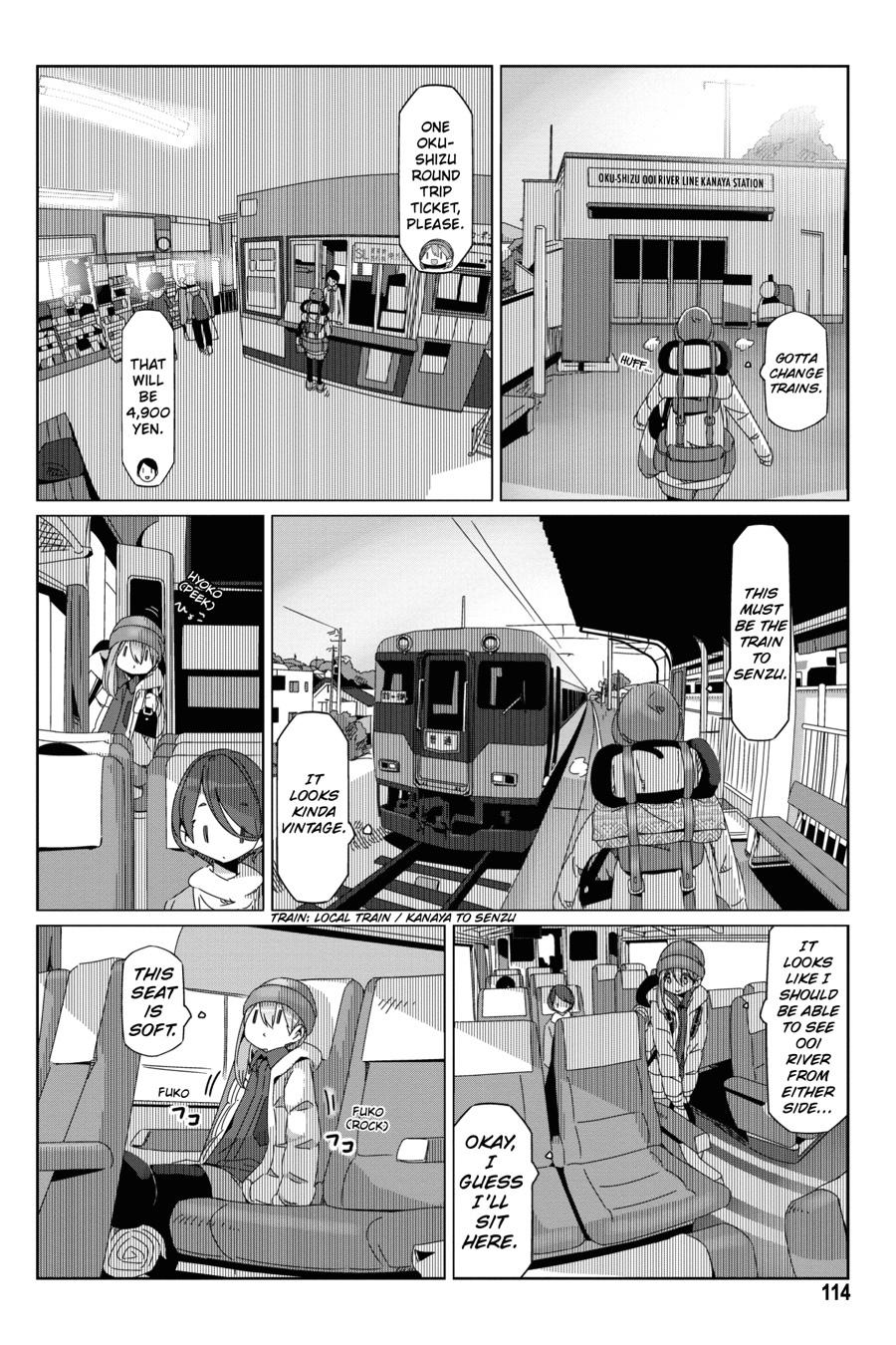 Yurucamp chapter 57 page 8