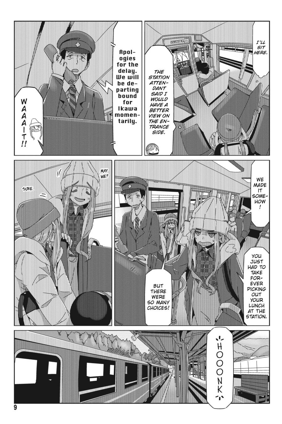 Yurucamp chapter 58 page 10