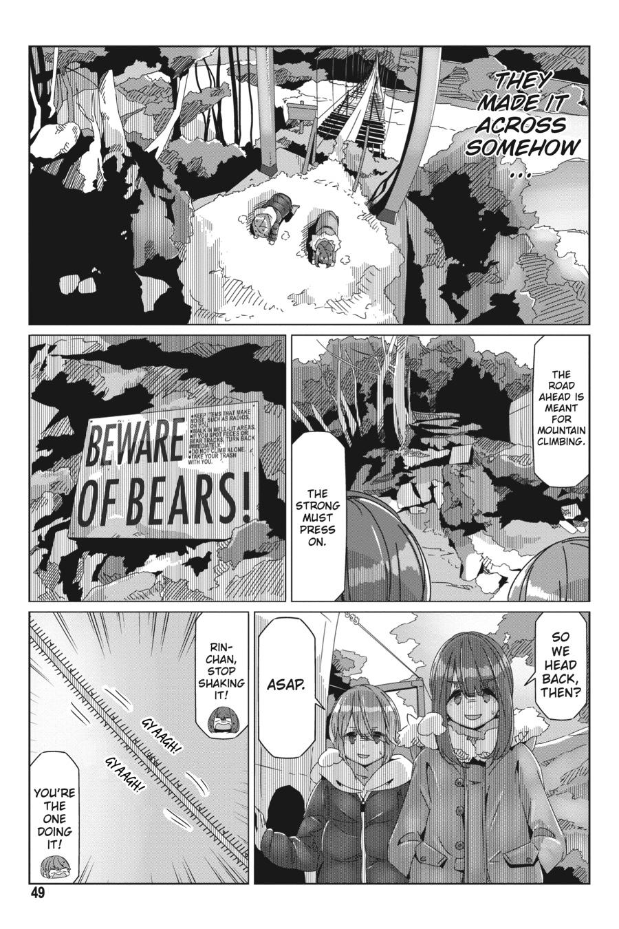 Yurucamp chapter 59 page 21