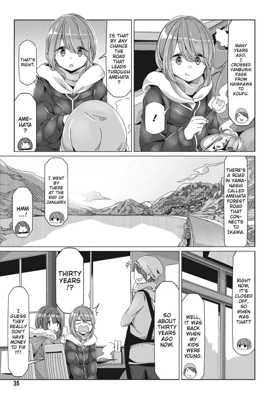 Yurucamp chapter 59 page 7