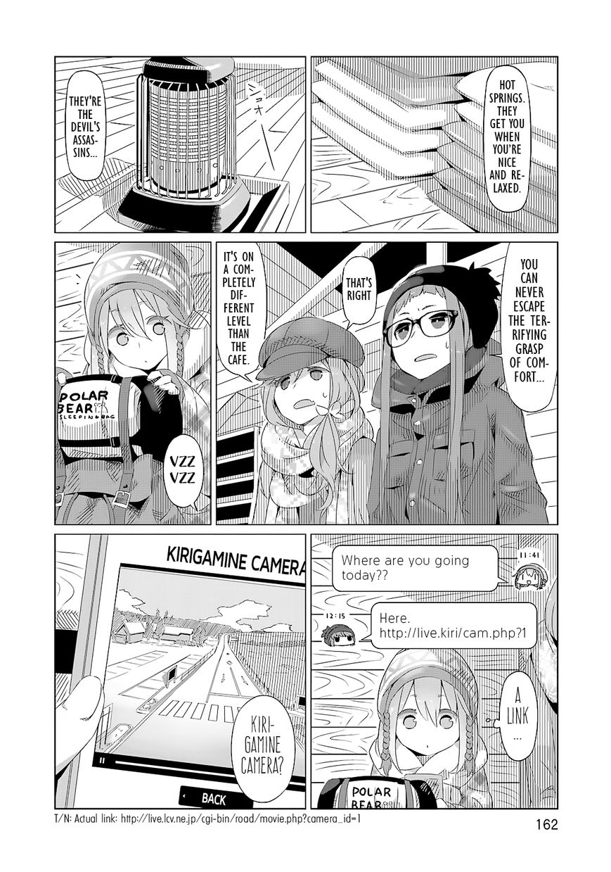 Yurucamp chapter 6 page 21