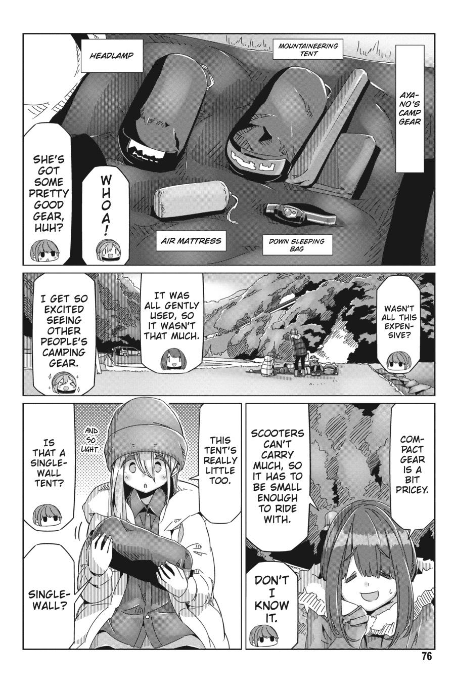 Yurucamp chapter 60 page 21