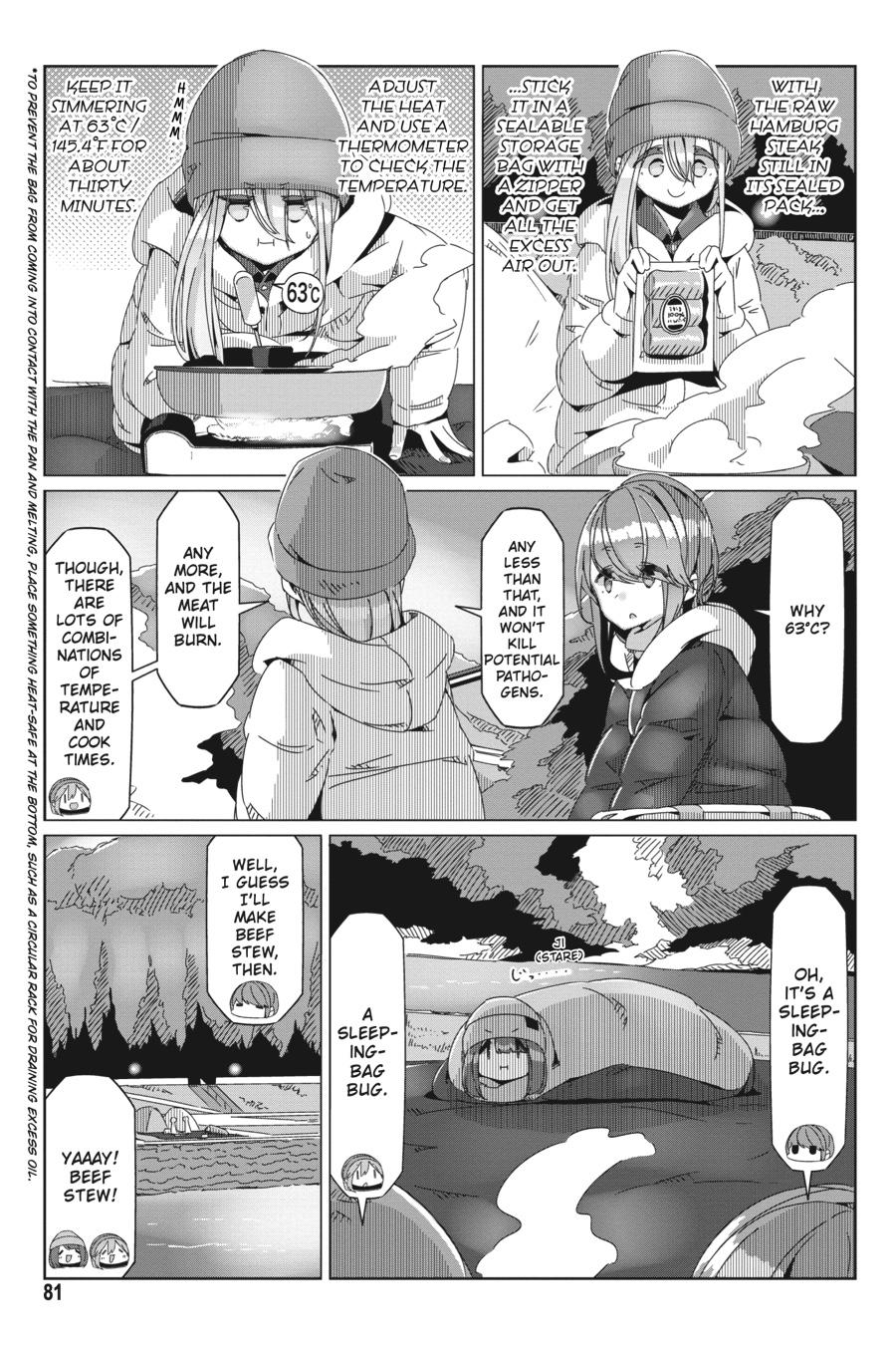 Yurucamp chapter 61 page 1