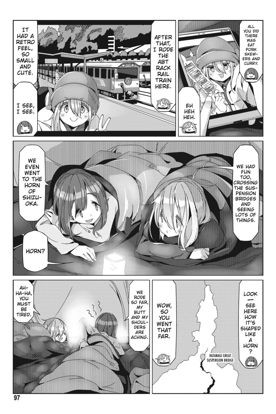 Yurucamp chapter 61 page 17