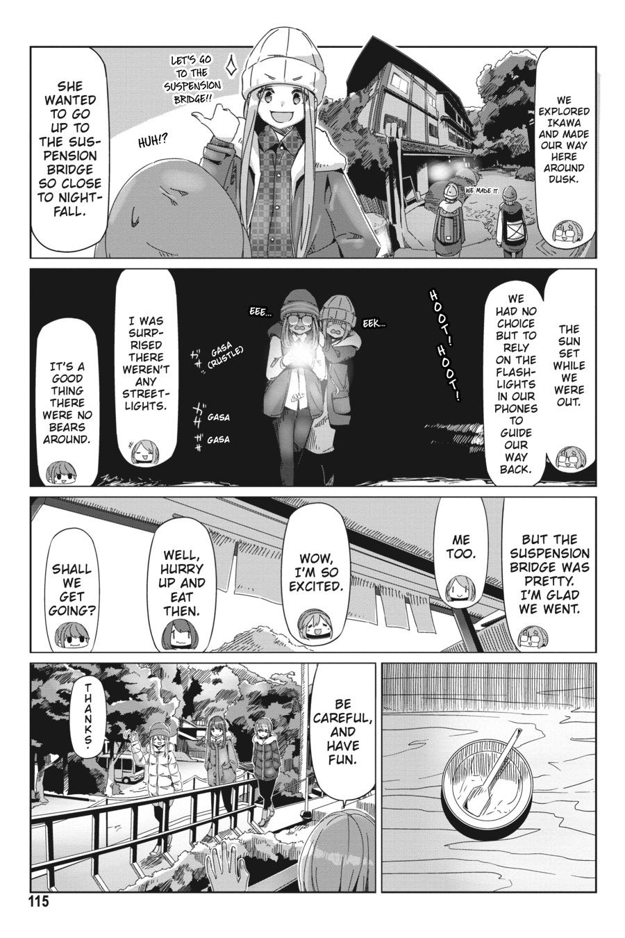 Yurucamp chapter 62 page 9