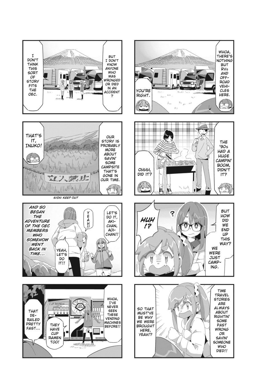Yurucamp chapter 63.5 page 21
