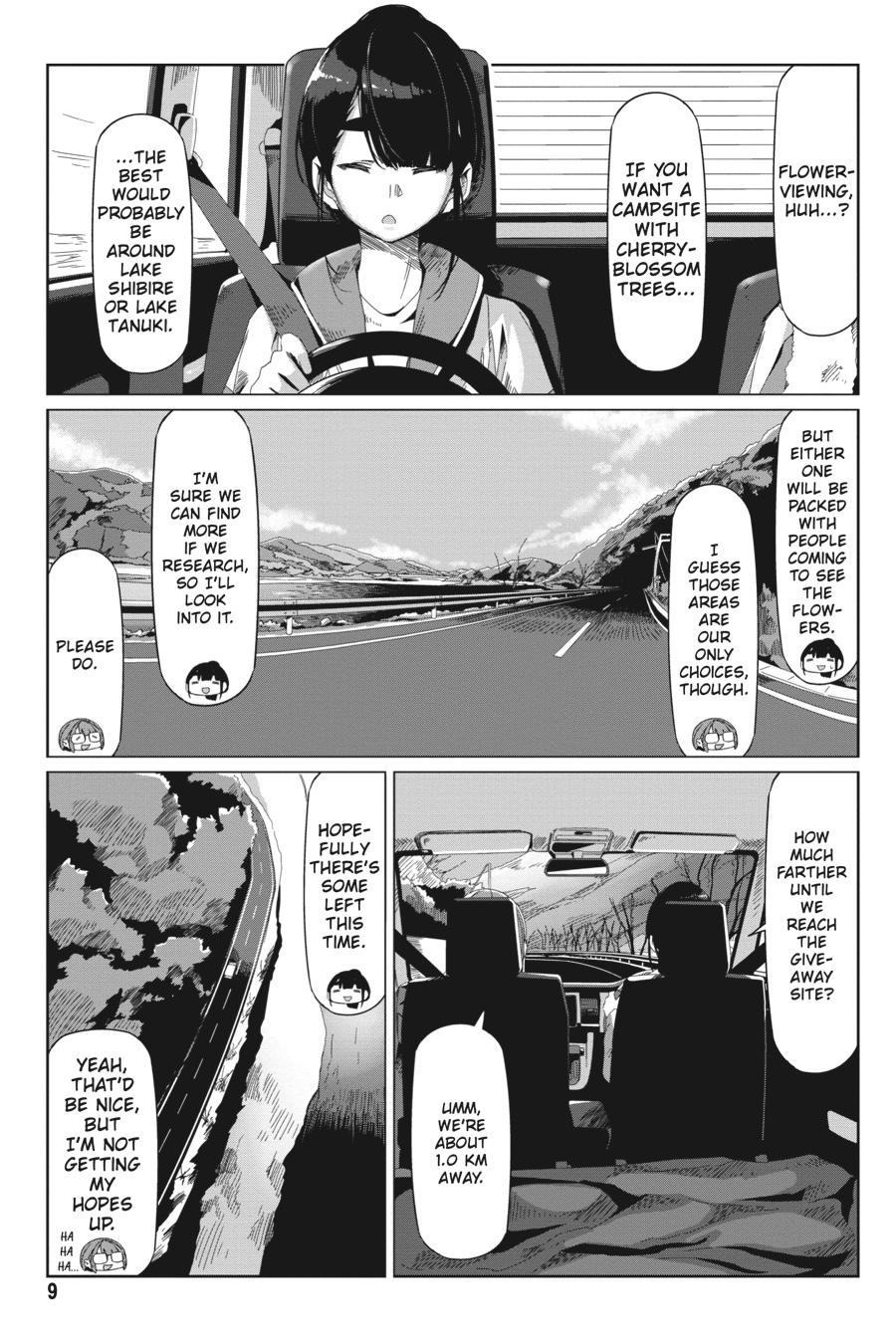 Yurucamp chapter 64 page 10