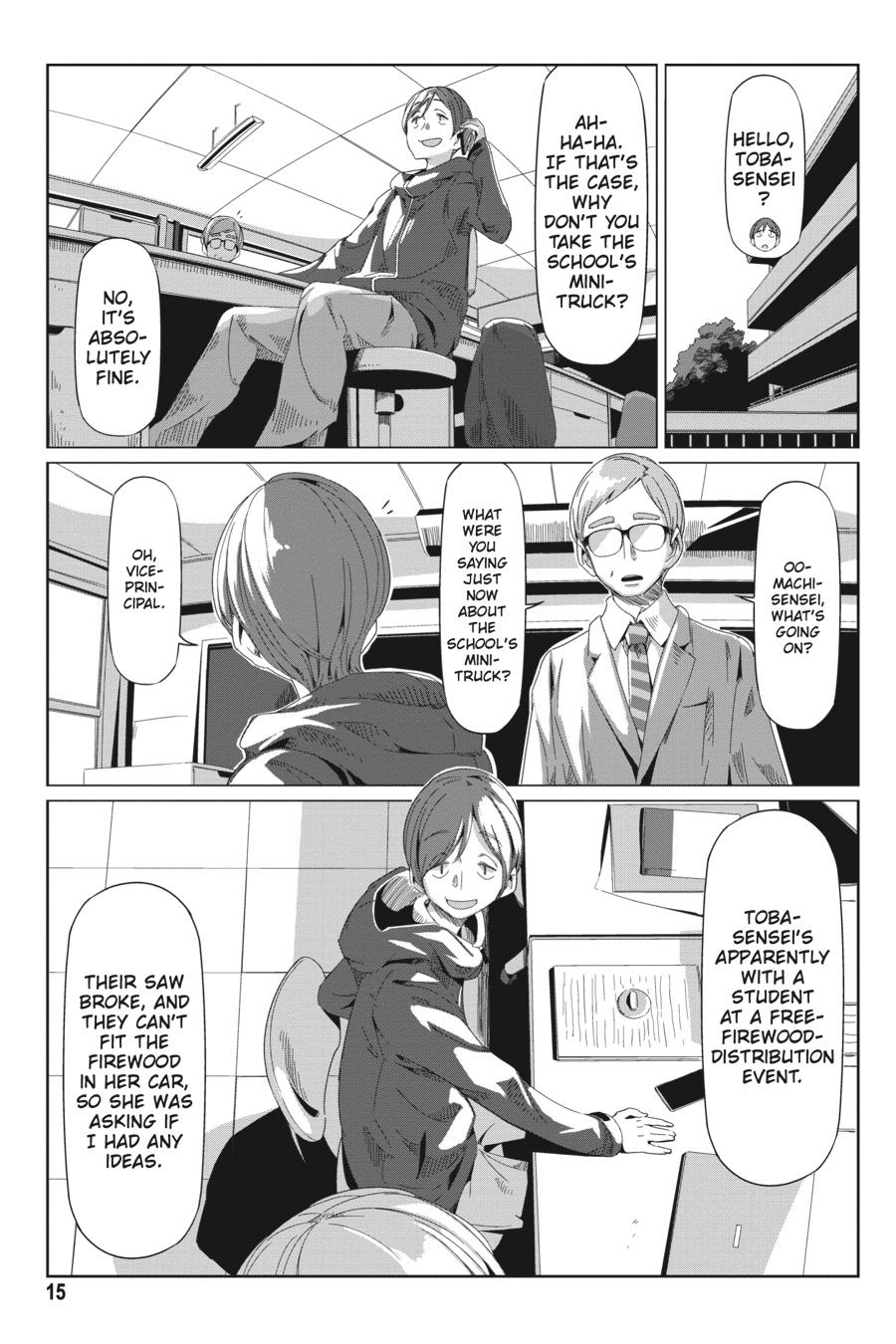 Yurucamp chapter 64 page 16