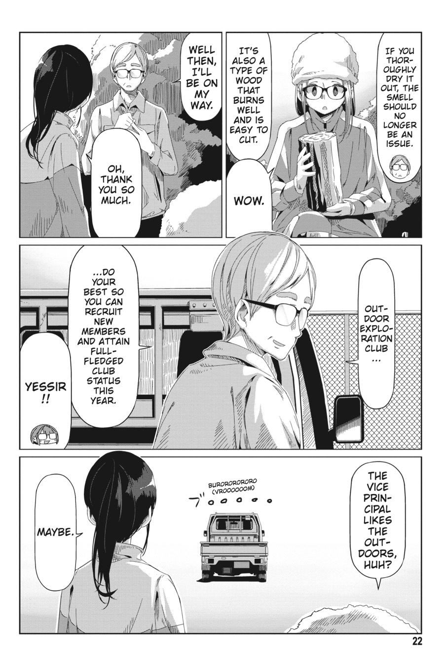 Yurucamp chapter 64 page 23