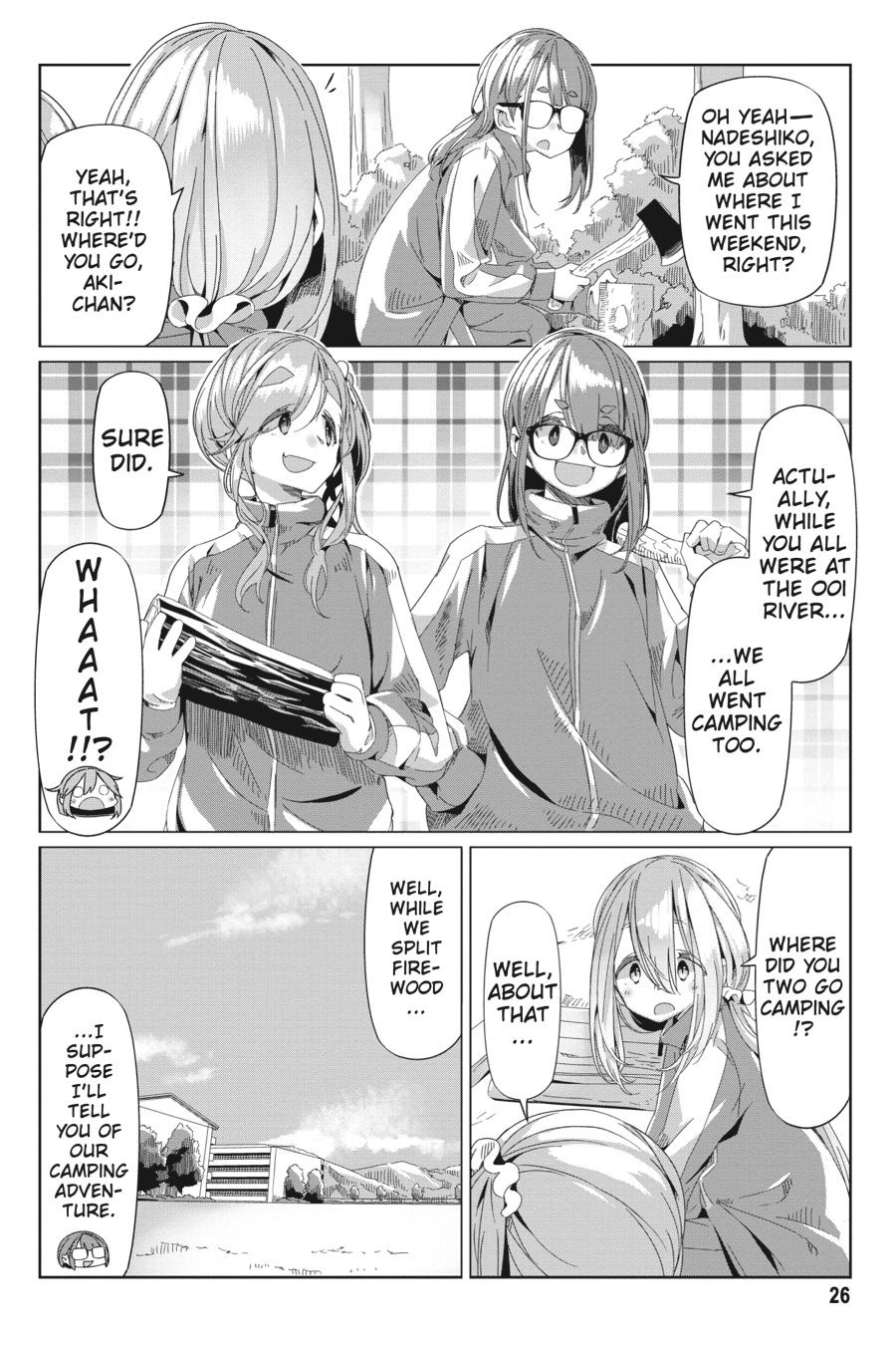 Yurucamp chapter 64 page 27