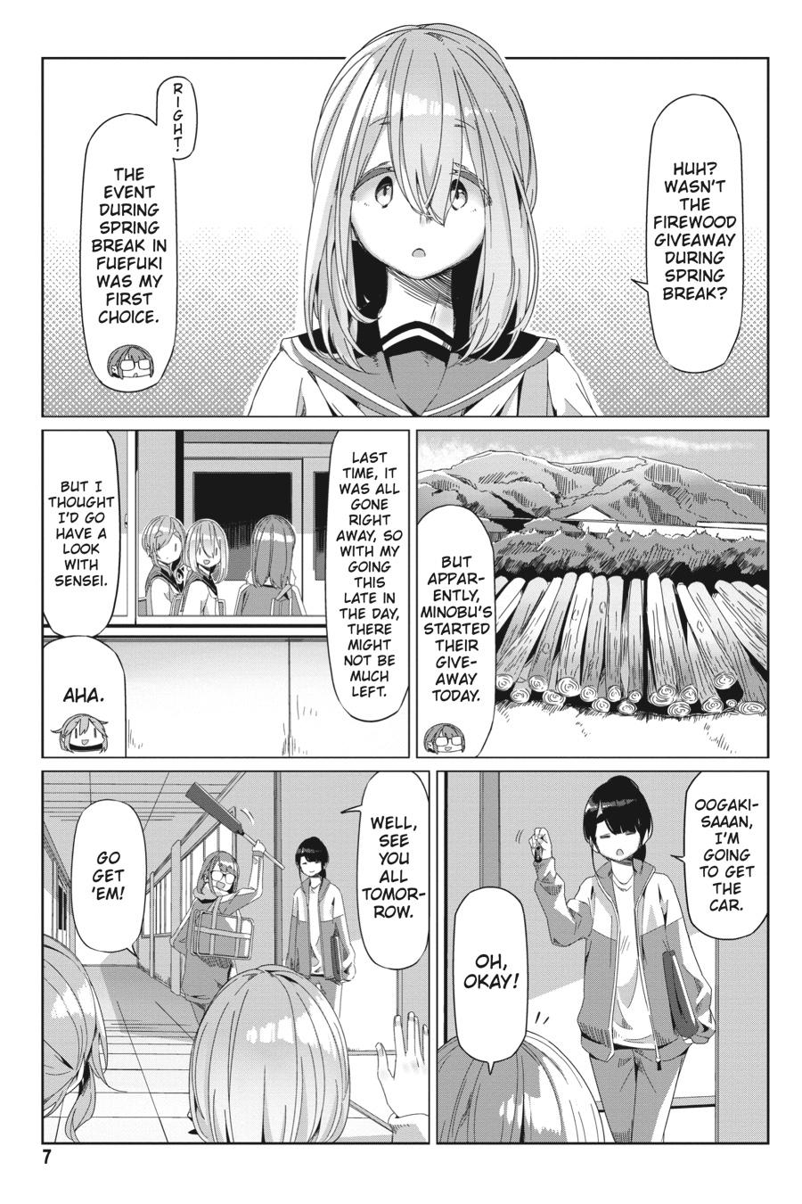 Yurucamp chapter 64 page 8