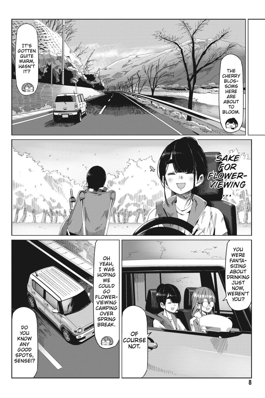 Yurucamp chapter 64 page 9