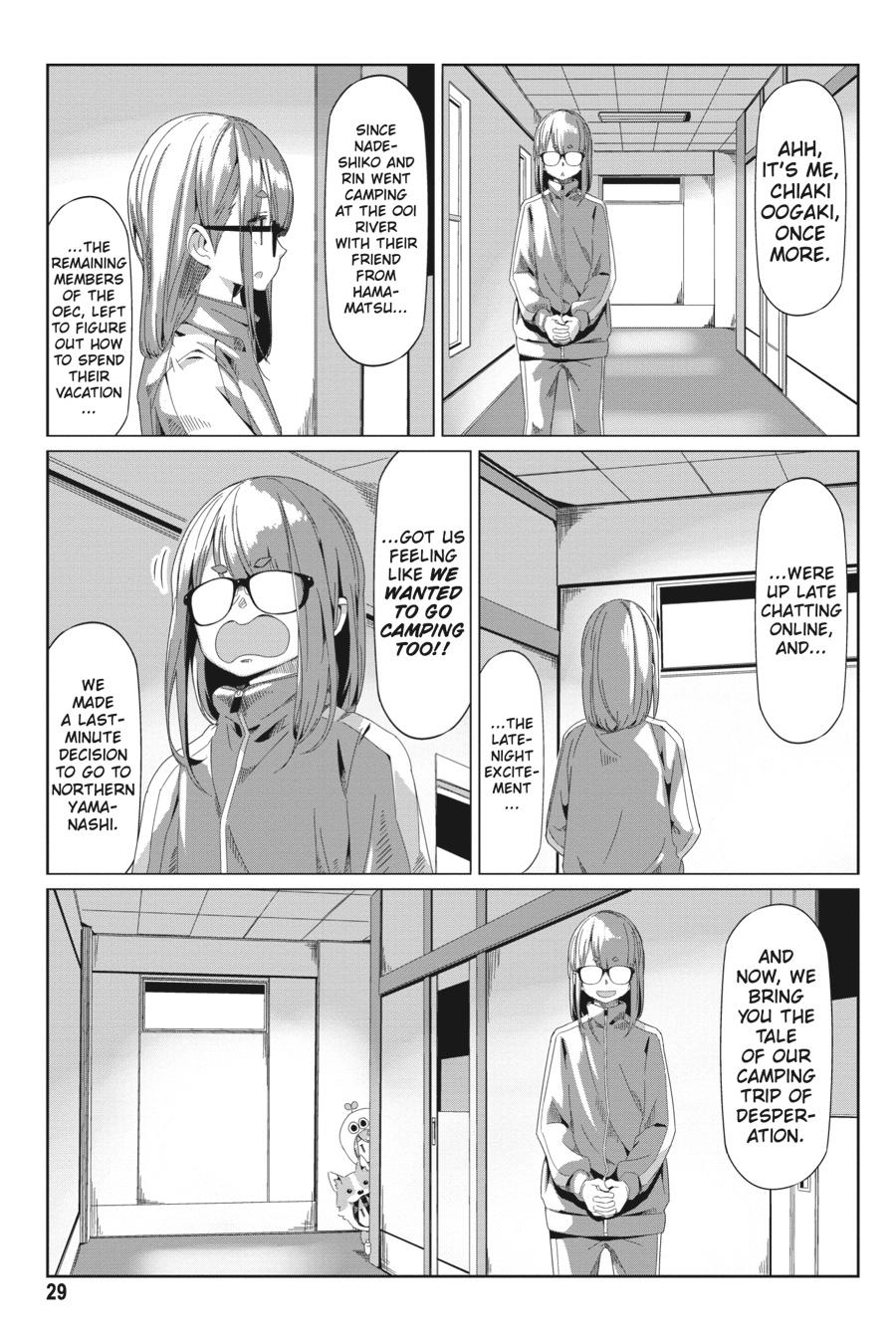 Yurucamp chapter 65 page 1