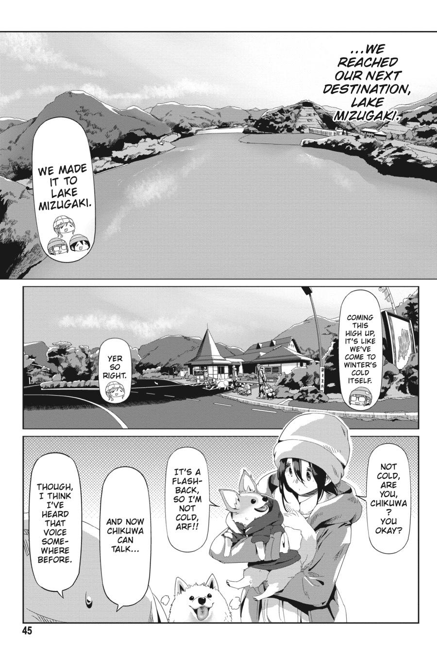 Yurucamp chapter 65 page 17