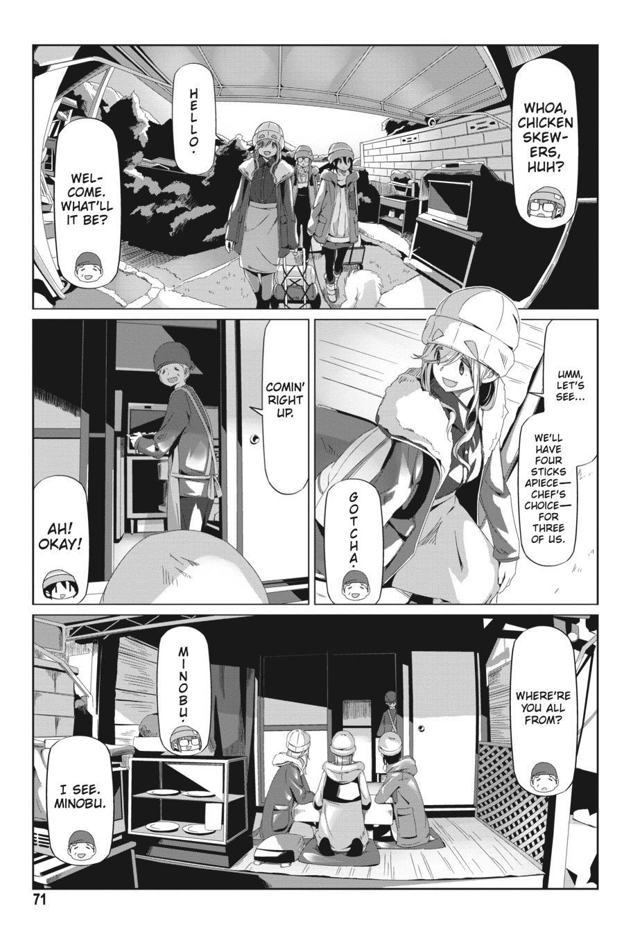 Yurucamp chapter 66 page 17