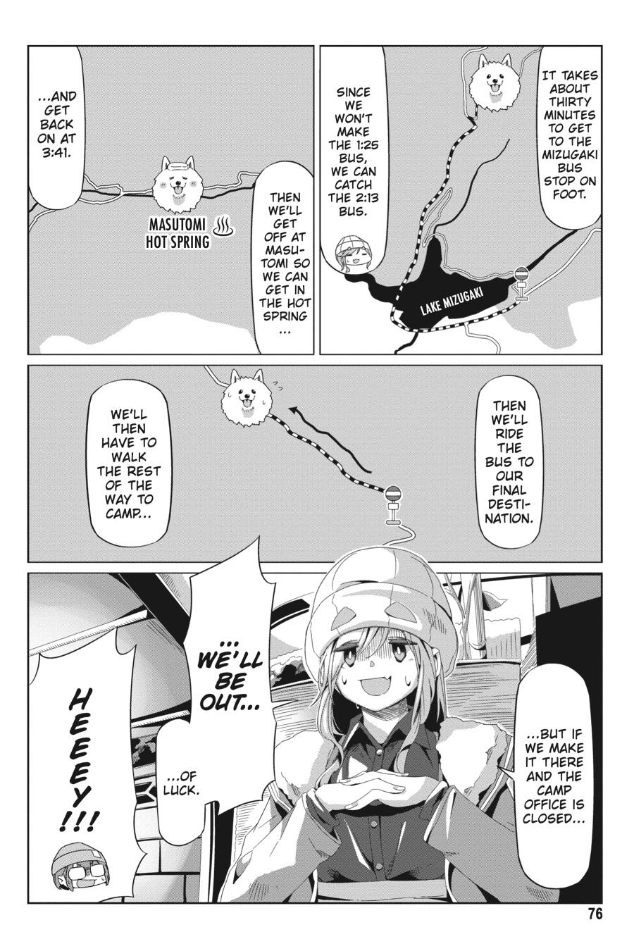 Yurucamp chapter 66 page 22