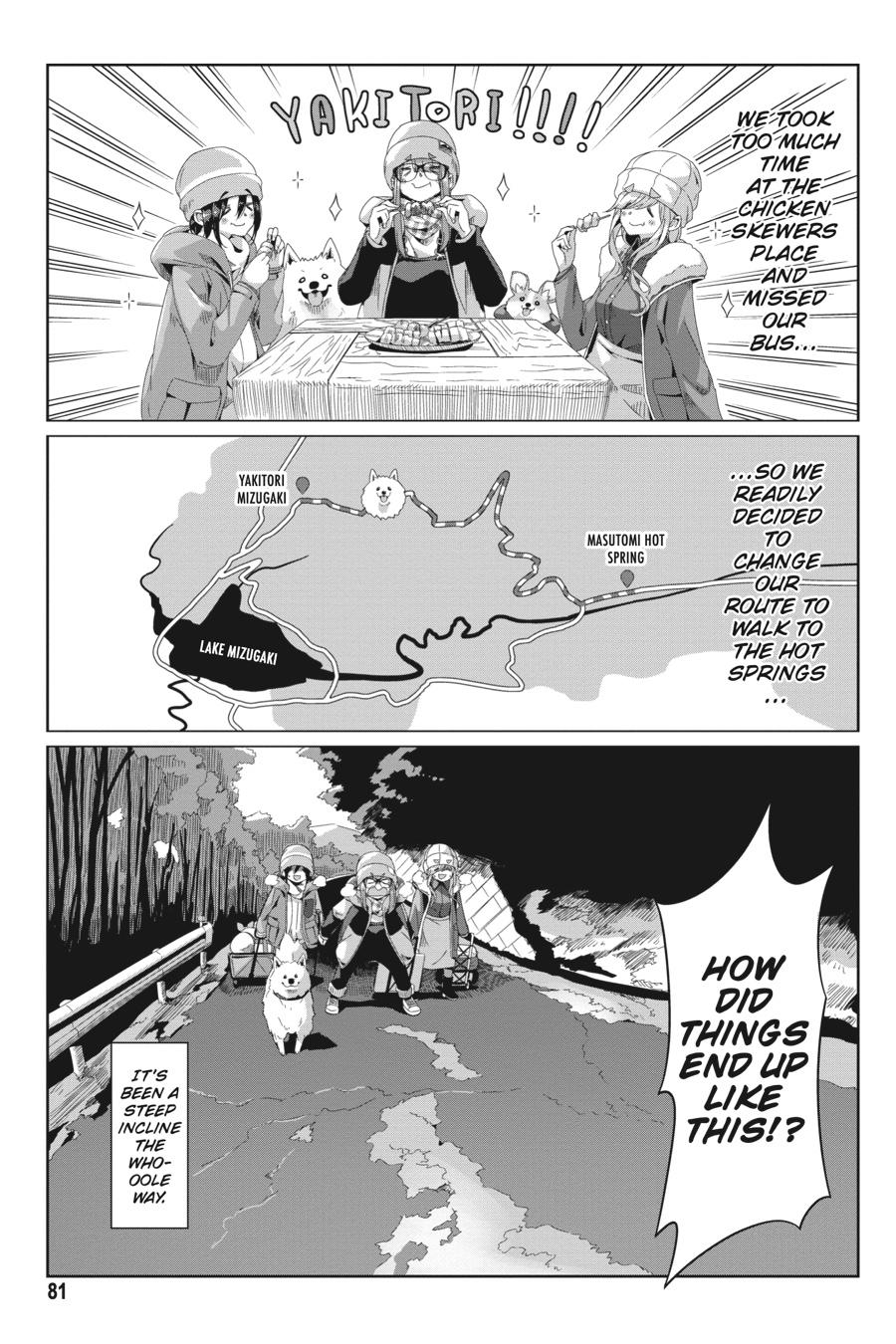 Yurucamp chapter 67 page 1