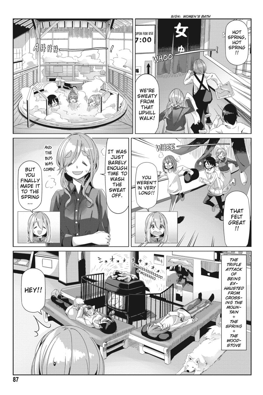 Yurucamp chapter 67 page 7