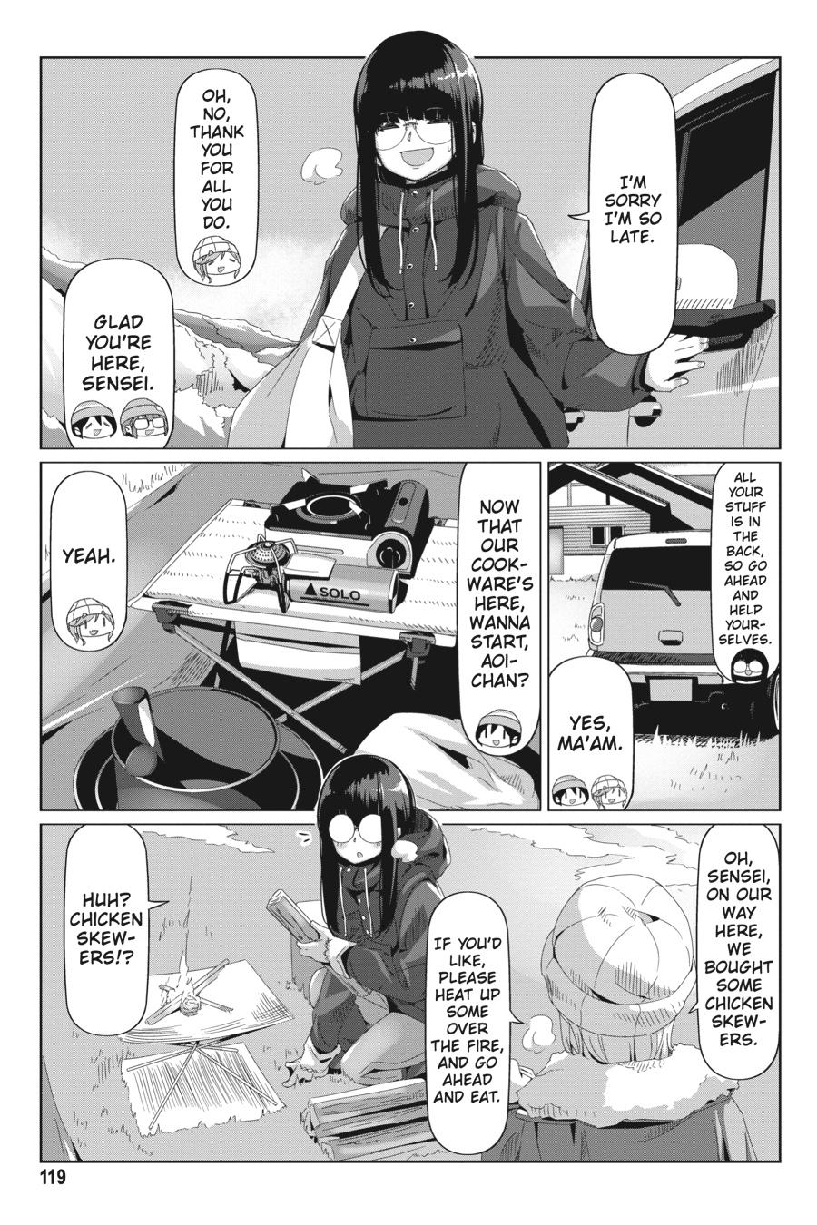 Yurucamp chapter 68 page 13