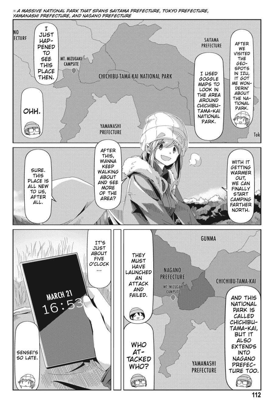 Yurucamp chapter 68 page 6