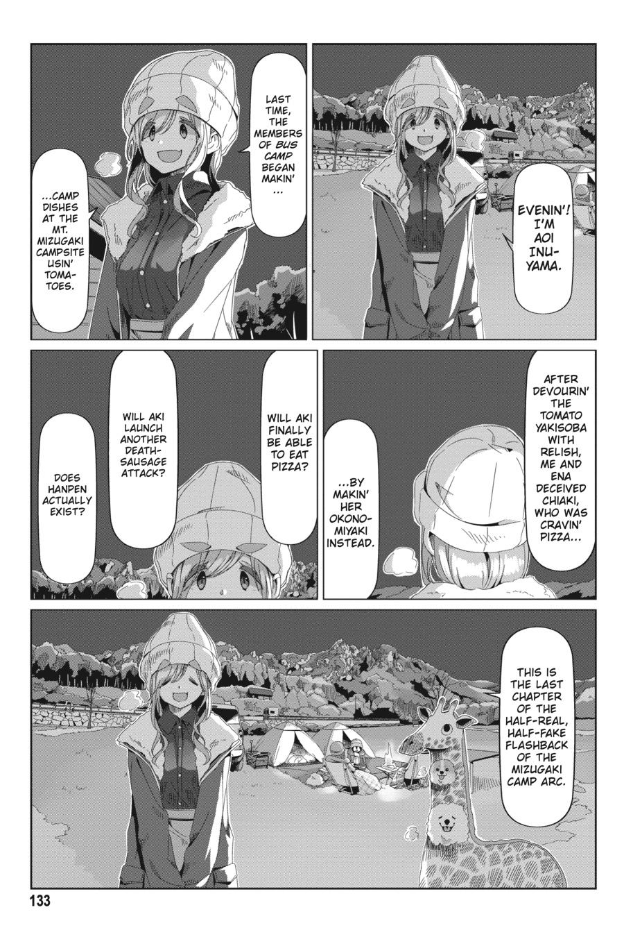 Yurucamp chapter 69 page 1