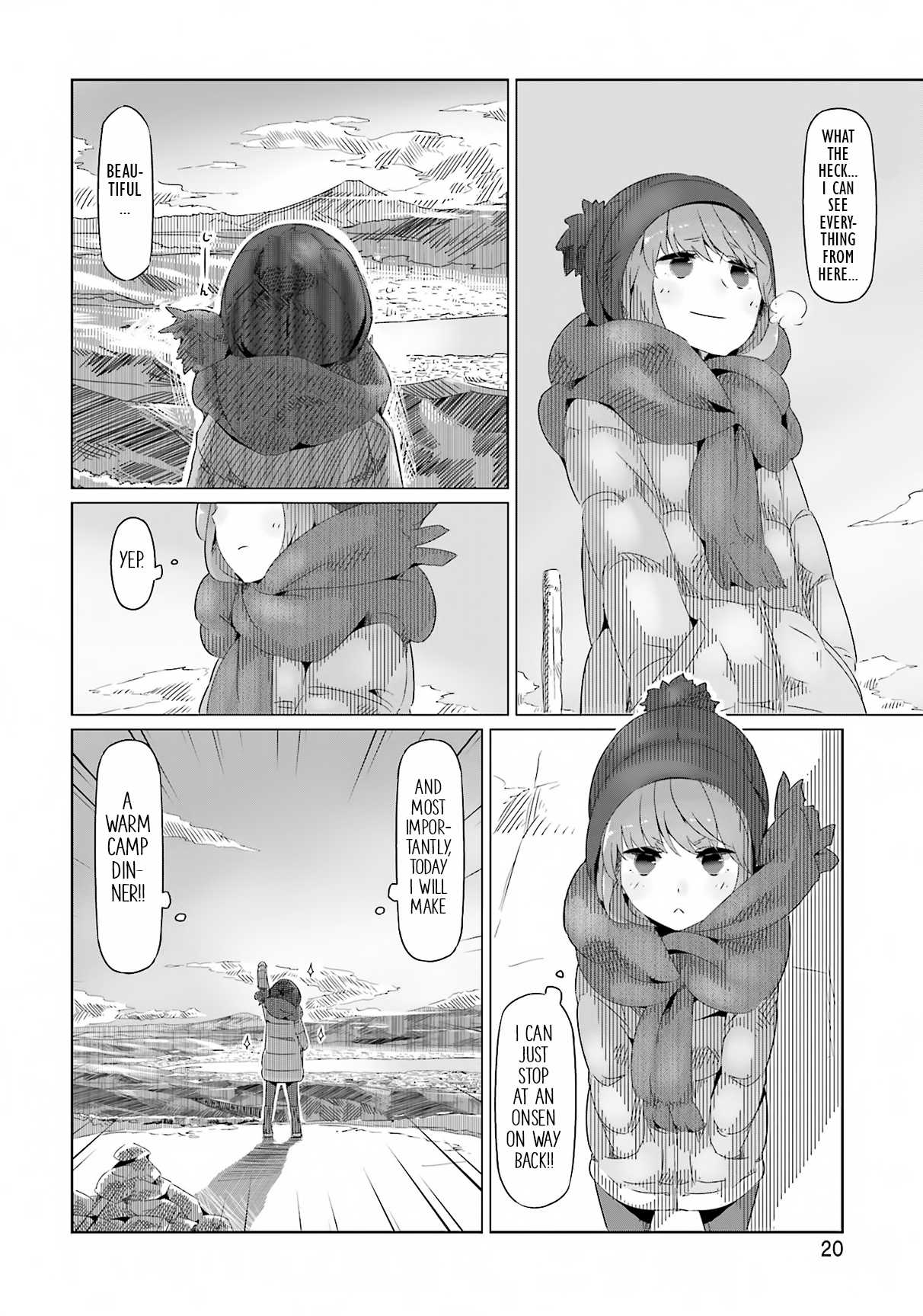 Yurucamp chapter 7 page 20