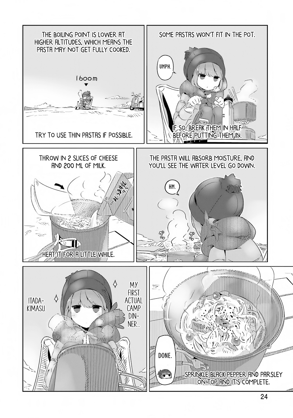 Yurucamp chapter 7 page 24