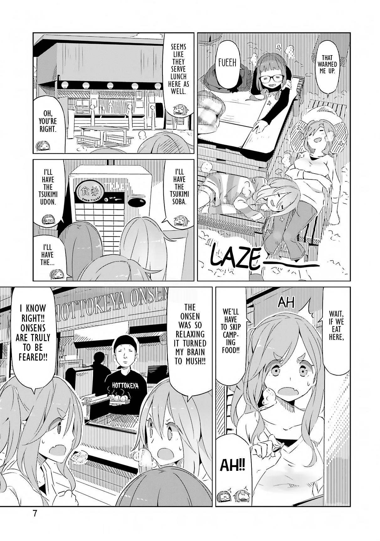 Yurucamp chapter 7 page 8