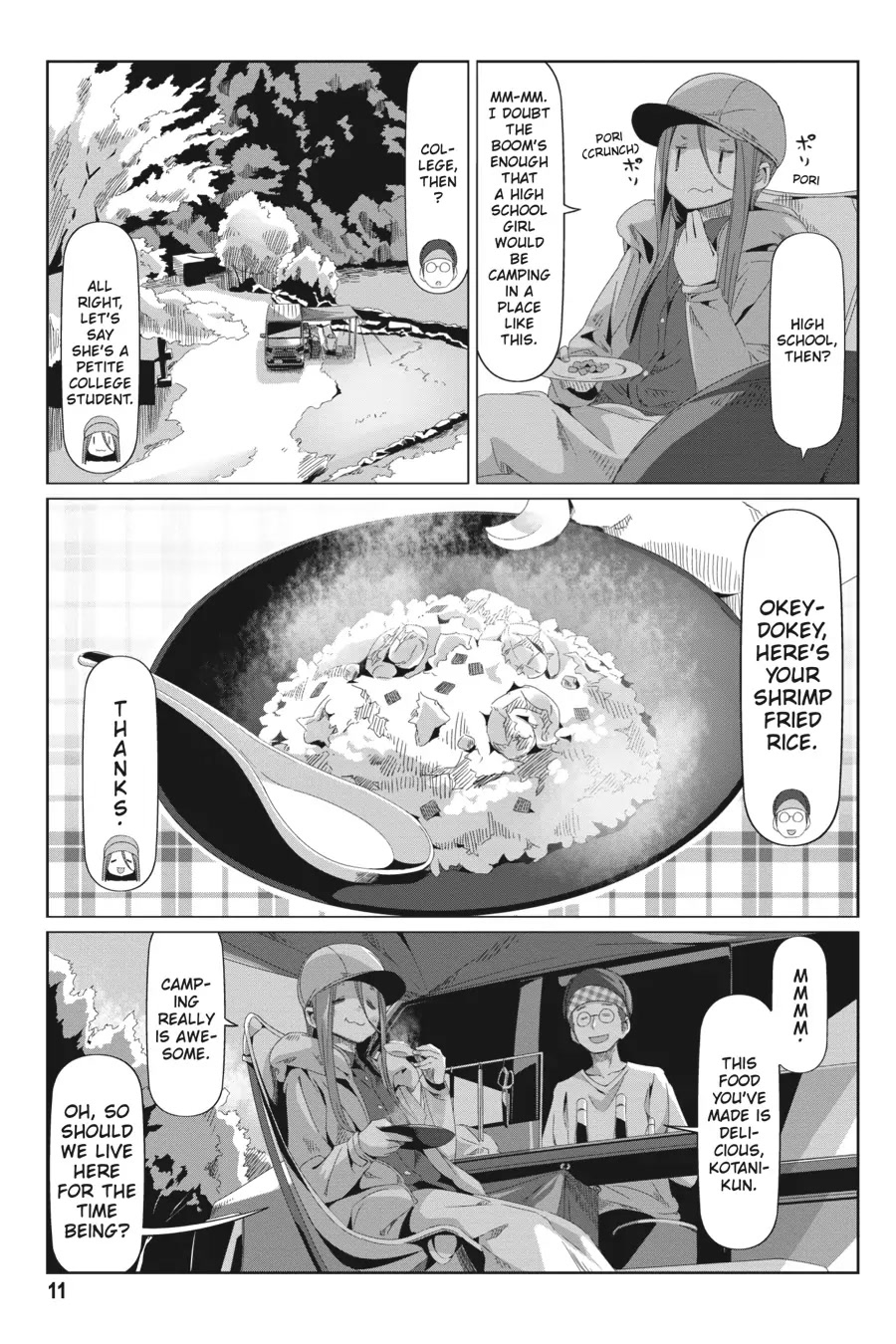 Yurucamp chapter 70 page 12