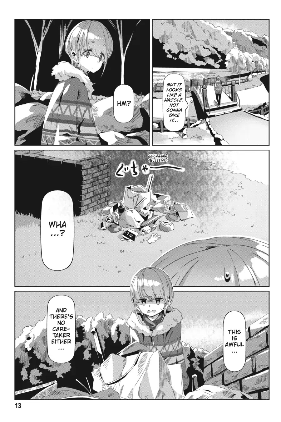Yurucamp chapter 70 page 14