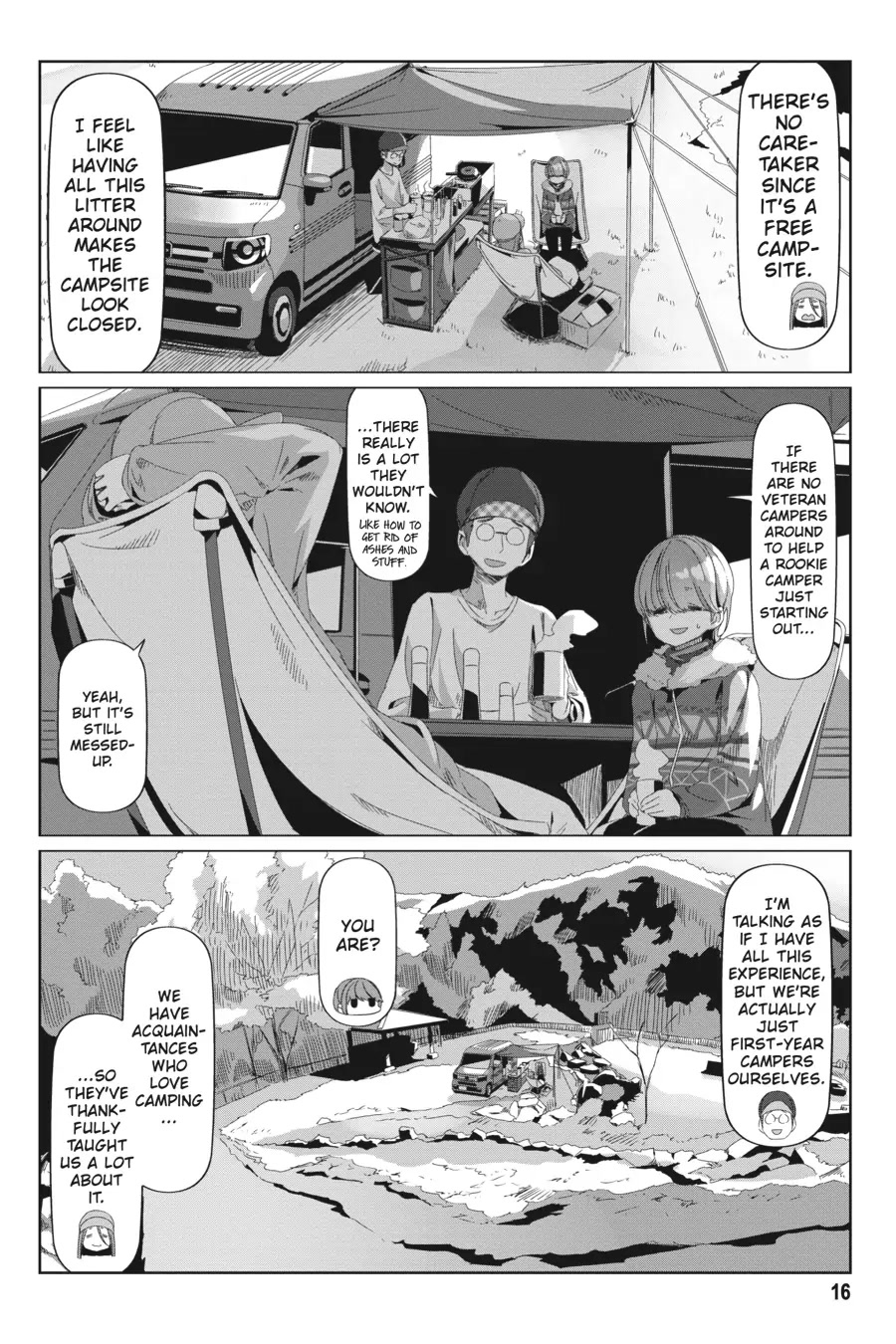 Yurucamp chapter 70 page 17