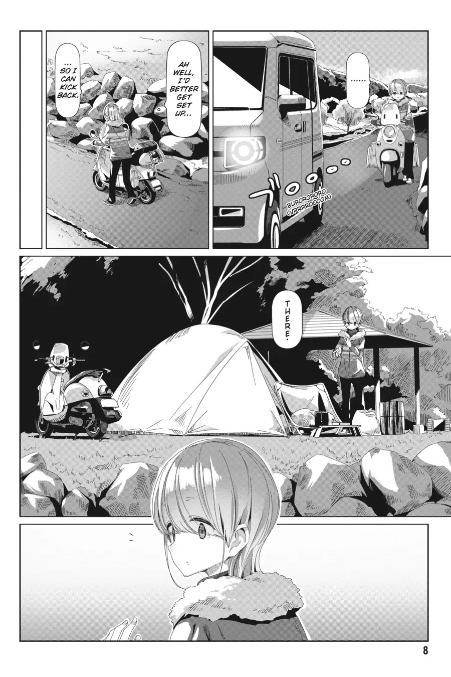 Yurucamp chapter 70 page 9
