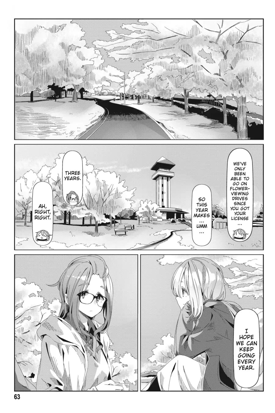 Yurucamp chapter 72 page 9