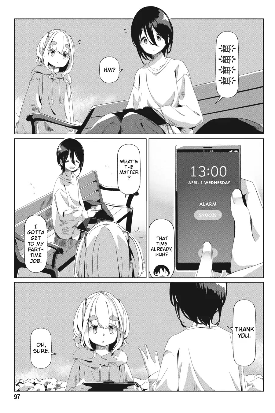 Yurucamp chapter 73 page 17