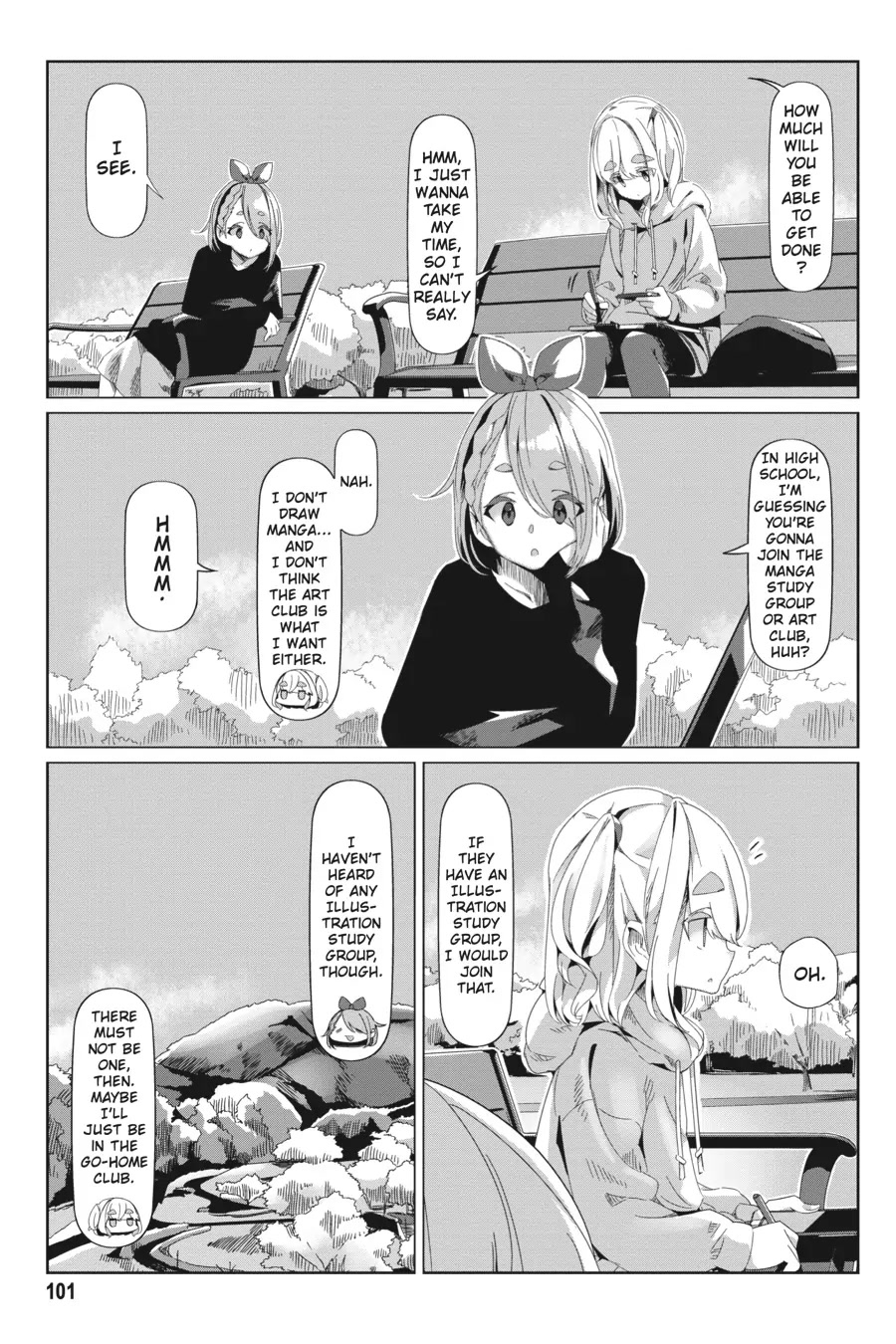 Yurucamp chapter 73 page 21