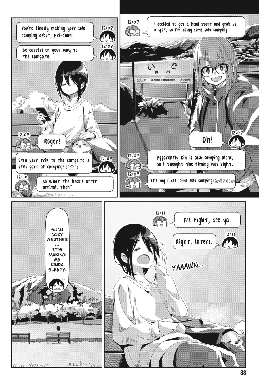 Yurucamp chapter 73 page 8