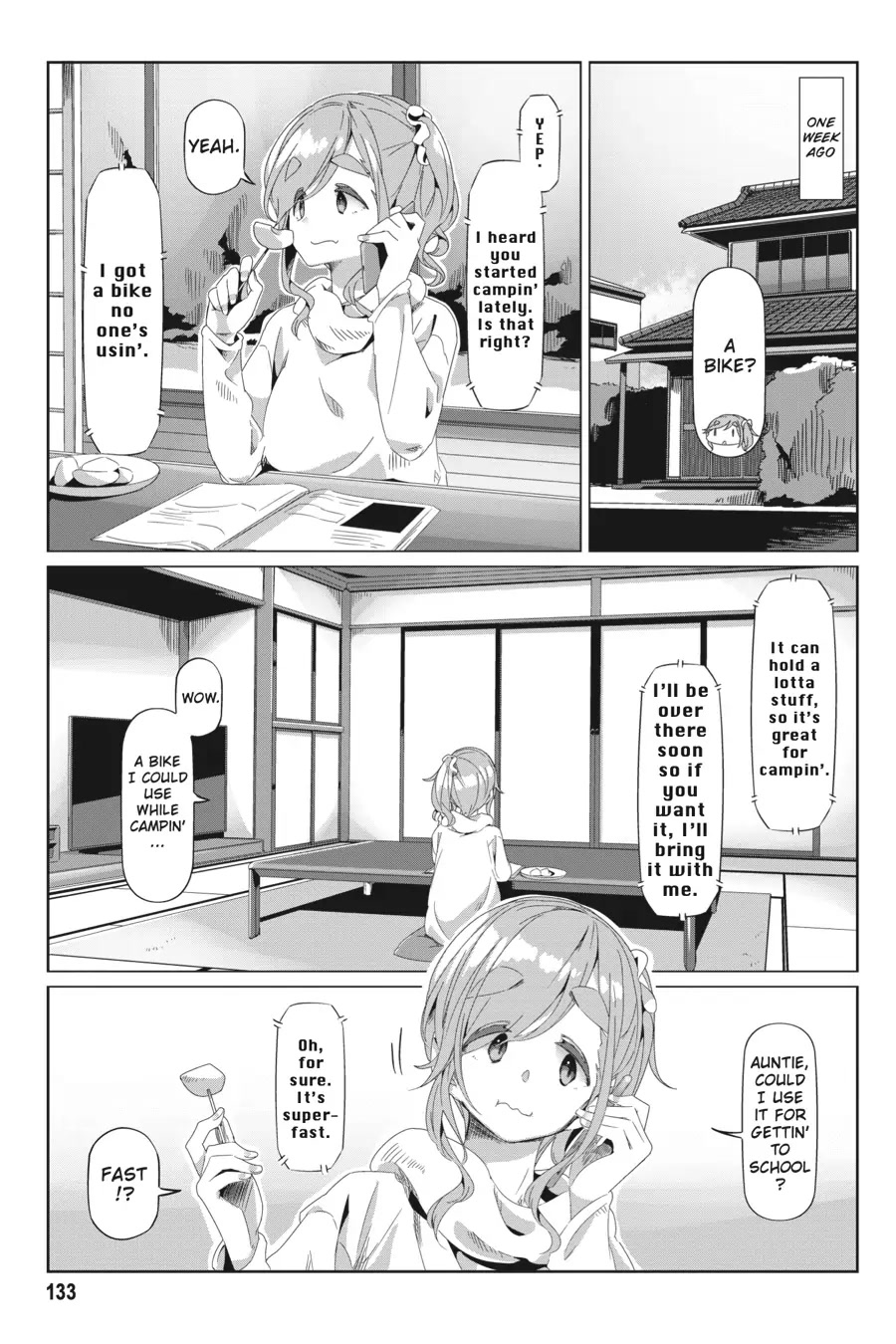Yurucamp chapter 75 page 1