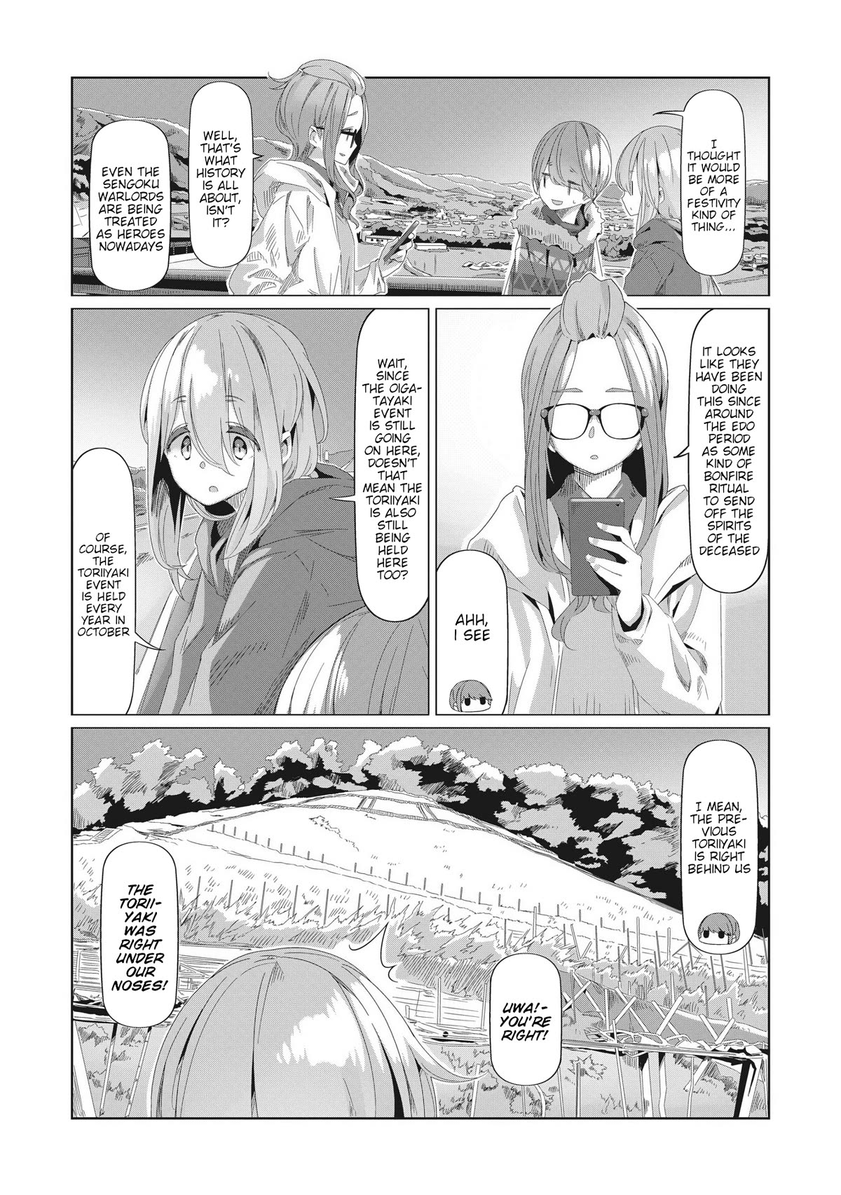Yurucamp chapter 76 page 12