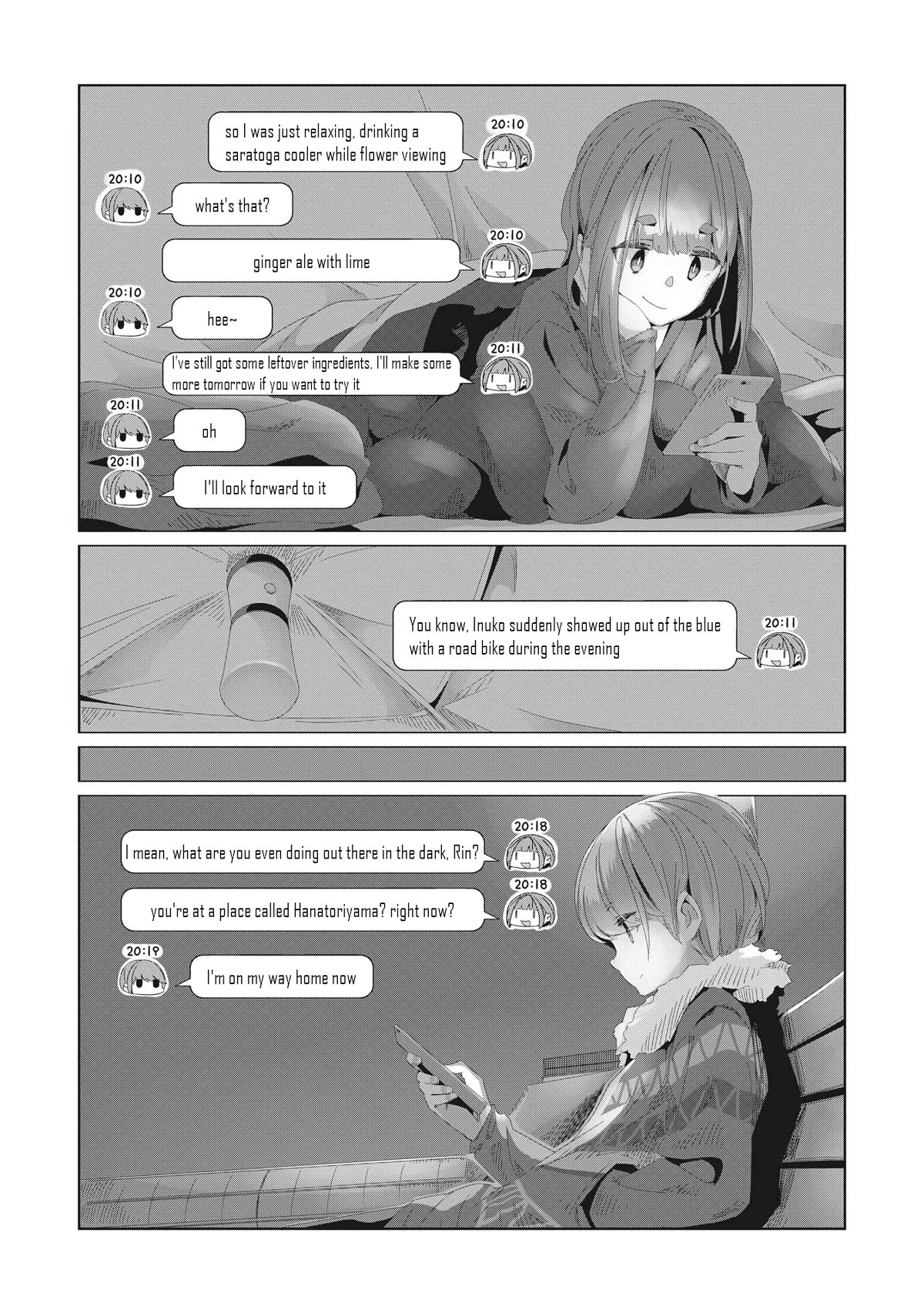 Yurucamp chapter 77 page 10