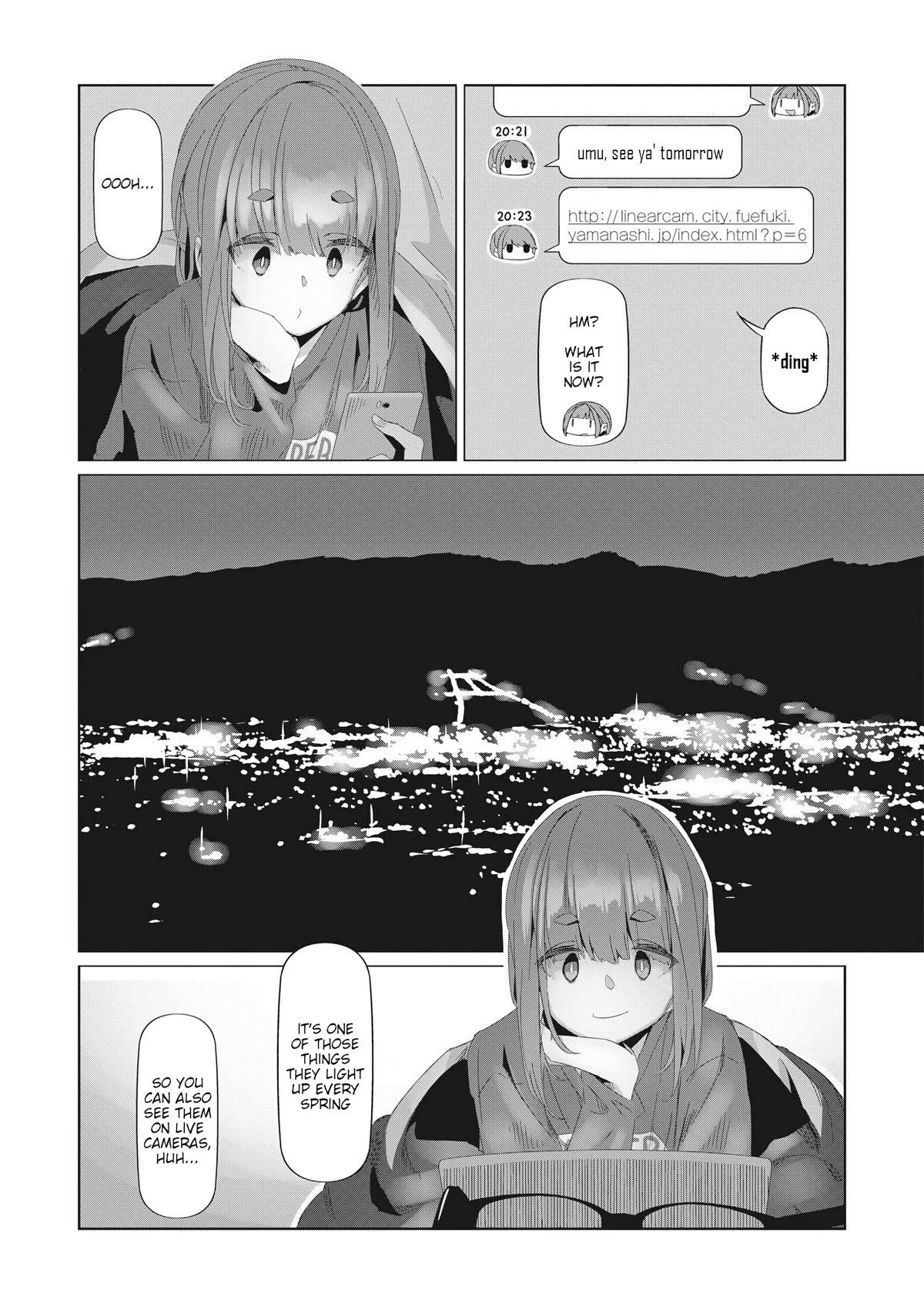 Yurucamp chapter 77 page 12