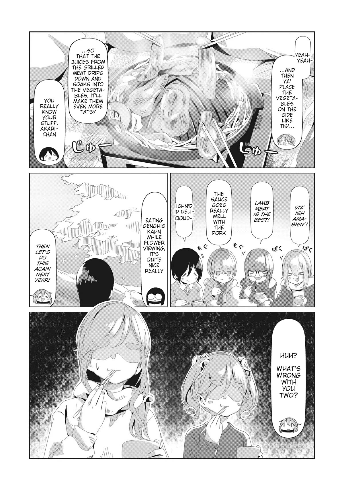 Yurucamp chapter 77 page 22