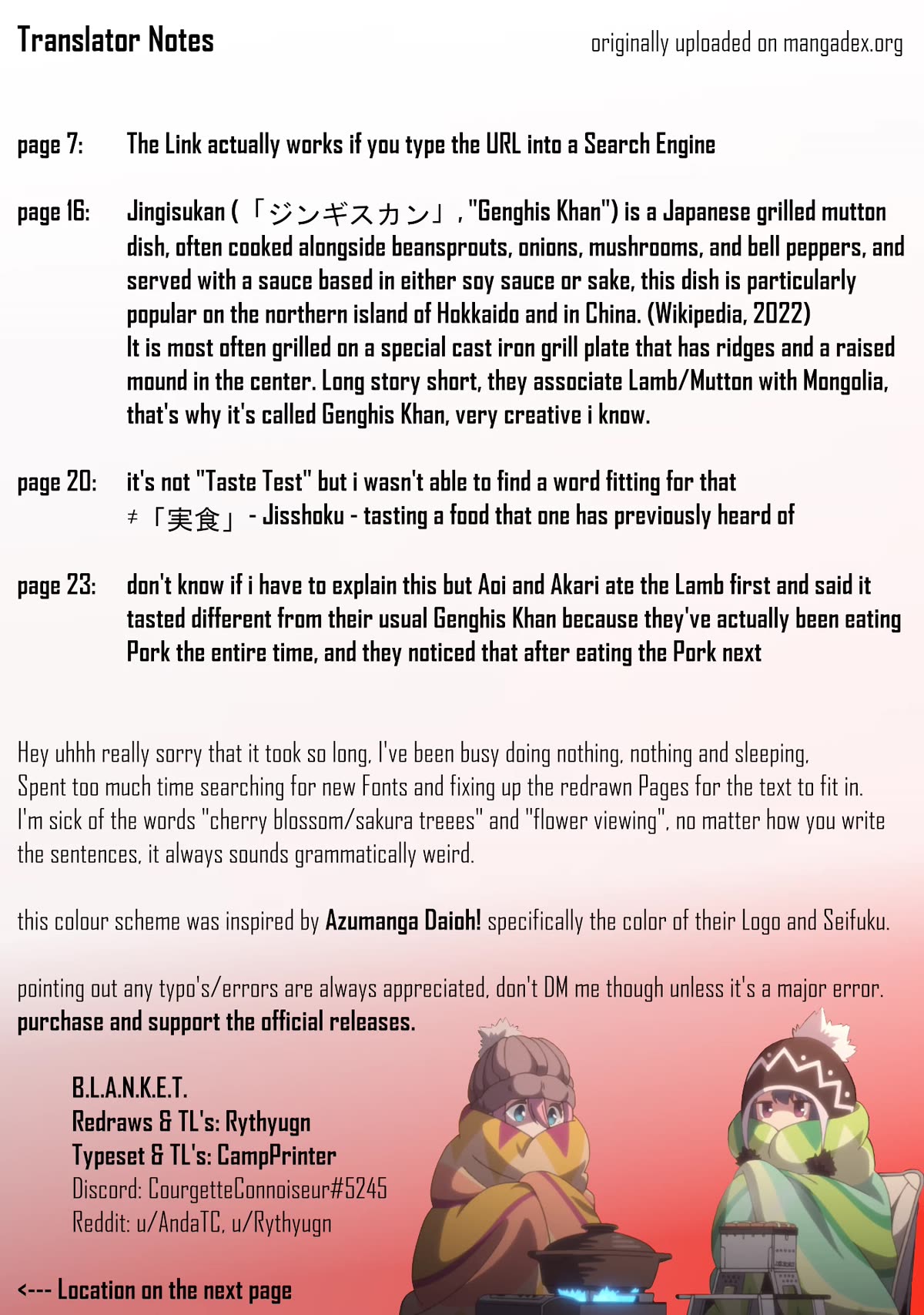 Yurucamp chapter 77 page 25