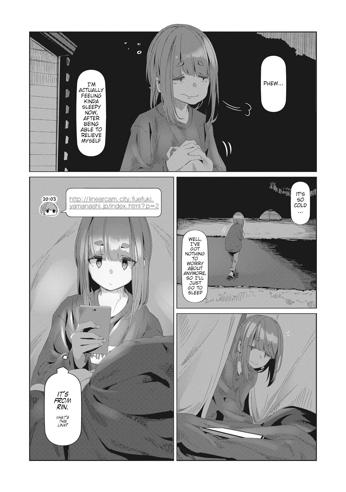 Yurucamp chapter 77 page 7