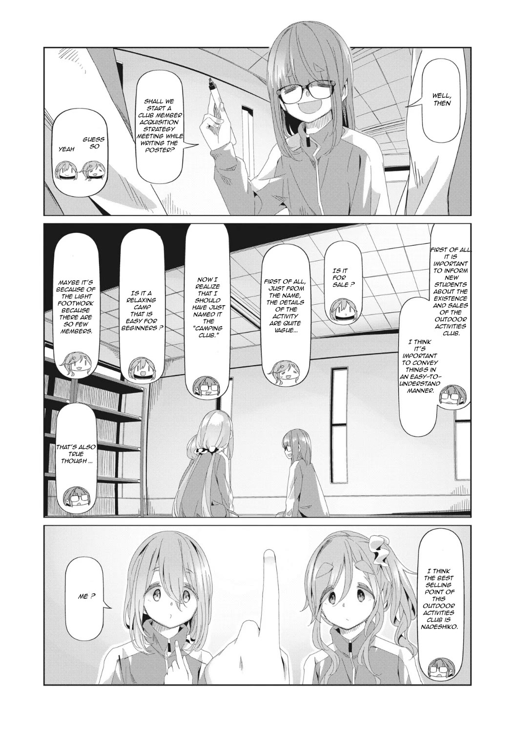 Yurucamp chapter 78 page 10